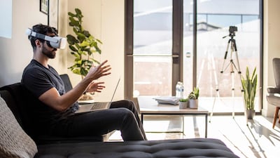 The metaverse is touted as one future for how society will interact. AFP