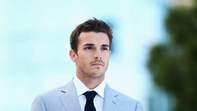 Jules Bianchi shown at a charity fashion event in Monaco in 2013. Mark Thompson / Getty Images
