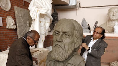 They are the artisans state governments and politicians turn when they want to build a larger-than-life statue to honour a figure in the Indian pantheon.