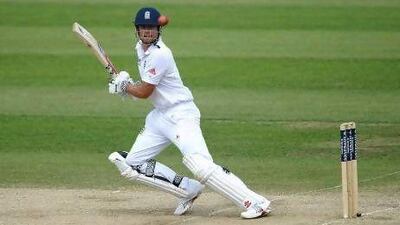 Alastair Cook scored 43 not out to take England over the finish line as the hosts won the game by nine wickets and clinched the series 2-0 with a Test match still to come. Laurence Griffiths / Getty Images