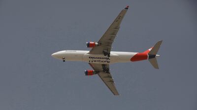 Flights with low passenger numbers have been used to move cargo during the pandemic. EPA