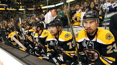 The Boston Bruins have to win both remaining games against the Canucks, but it is not a task that is fazing them.