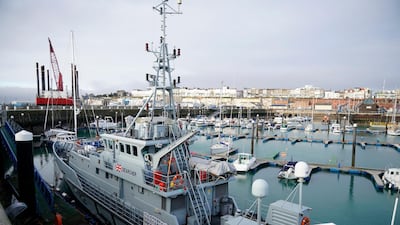 Berths at Ramsgate Harbour on December 30, 2018 in Ramsgate, England. (Photo by Christopher Furlong/Getty Images)