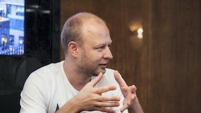 Valery Valikov, founder and CEO of The Bitfury Group, says blockchain 'has the potential to be even bigger than the Internet.” Anna Nielsen / The National