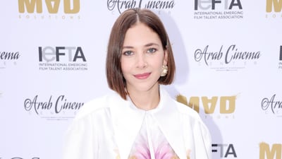 Fatima Al-Banawi attends The Critics Awards for Arab Films ceremony at Carlton Beach Club on May 22, 2022, in Cannes, France. All photos: Getty Images for IEFTA