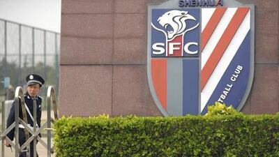 Shanghai Shenhua's ground in China.