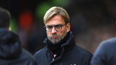 Jurgen Klopp, manager of Liverpool, looks on during the Premier League match between Southampton and Liverpool at St Mary's Stadium on November 19, 2016 in Southampton, England. Bryn Lennon / Getty Images