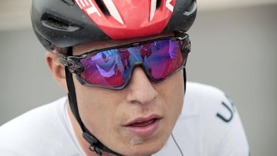 Jasper Philipsen finished second on Stage 1 of the Santos Tour Down on Tuesday. Bettini Photo