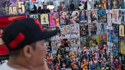 Comic-book connoisseurs heading to Sandstorm Playgrounds can access rare items, enter competitions and meet artists. Antonie Robertson / The National