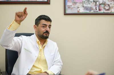 IVF specialist Dr Walid Sayed. Khushnum Bhandari / The National