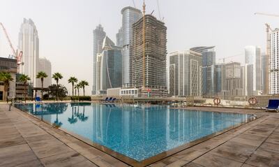 The swimming pool. Chris Whiteoak / The National