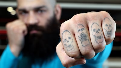 Heavyweight MMA fighter Pouya Rahmani.