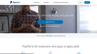 Paypal is a simple solution for money transfer.