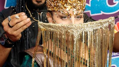 Lebanese dance troupe Mayyas won 'Arabs Got Talent' in 2019 and hope to repeat it on 'America's Got Talent'. Getty / AFP