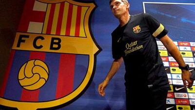 Tito Vilanova said he needed to get his health sorted before he could manage club.