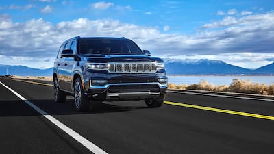 The new Jeep Grand Wagoneer will be available in the second quarter of 2022 in the UAE