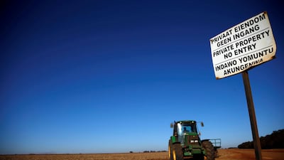 A farm at Witbank,South Africa. The economy has rebounded largely on the back of the agricultural sector. Reuters