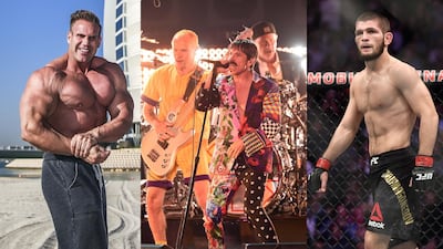 Abu Dhabi Showdown Week brings a slew of fun activities ahead of UFC 242. Victor Besa for The National / AFP / Getty Images