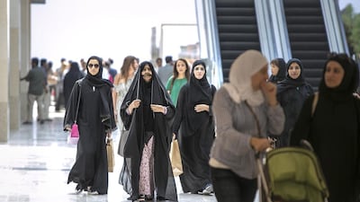 Shopping also helps us connect with others. Silvia Razgova / The National