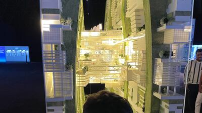 The project’s designers are aiming to build a sustainable, eco-city where people live, work and spend time and can travel quickly from end to end.