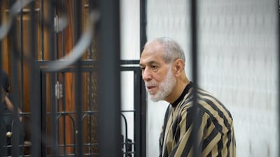 Ahmad Hassoun in court in Damascus. Photo: Sana