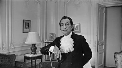 Spanish surrealist painter Salvador Dali. Getty Images