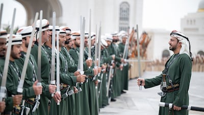 Sheikh Meshal has already visited Saudi Arabia, Bahrain, Qatar and Oman over the past couple of months. Omar Askar / UAE Presidential Court