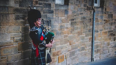 The sounds of a piper in Edinburgh is one part of a trip to Scotland that will stay with tourists long after they return home. Photo: Jamie McInall