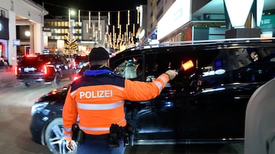 Cybersecurity is among the topics of conversation at the World Economic Forum annual meeting in Davos, Switzerland. EPA