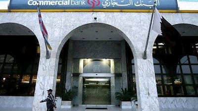 Bad loans hit Commercial Bank of Qatar's bottom line in the second quarter. Ryan Carter / The National