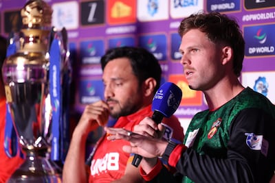 Desert Vipers captain Lockie Ferguson. Chris Whiteoak / The National