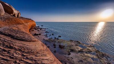 Beno Saradzic, Red Beach. courtesy of Beno Saradzic.