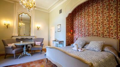 Classic French country home decor. Courtesy Chateau De Tourreau