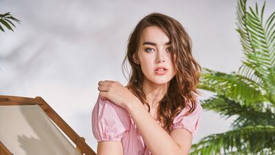 Crisp cotton dresses by Twisted Roots, for Ramadan. Courtesy Twisted Roots