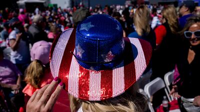In 2016, Republican presidential candidate Donald Trump won the county by just 1.1 per cent in his shock win over Hillary Clinton, a Democrat. Getty Images / AFP