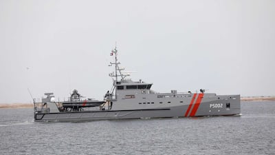 The vessels were officially welcomed as they entered the Mussafah Water Canal, all the way to Adnec Marina