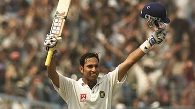 The Australians did not know what hit them when VVS Laxman played one of the most memorable innings in cricket history in 2001. Hamish Blair / Allsport