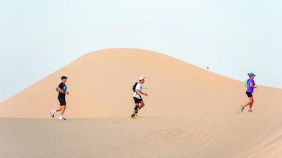 The UAE's rocky and sandy terrain make it ideal for trail running. Courtesy Urban Ultra