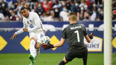 Kylian Mbappe (France) is the most valuable player at Euro 2020, according to transfermrkt.com, worth €160m. AFP