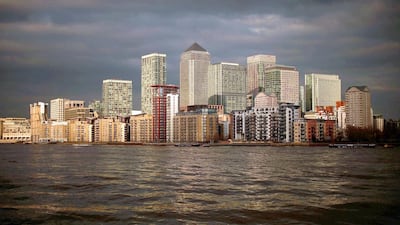 The Qatari Investment Authority is currently bidding with the US real estate company Brookfield to take full control of Songbird, the majority owner of the Canary Wharf estate in the London Docklands. Matthew Lloyd / Getty Images