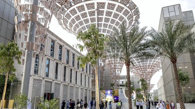 Al Wasl Plaza. Expo-led construction is on track to be completed by the end of the year. Victor Besa / The National