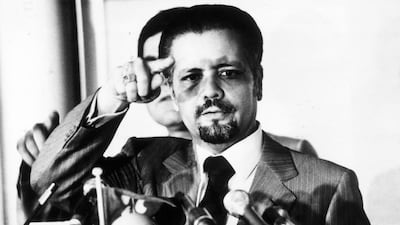 After 1979, Saudi Arabia - at the behest of its energy minister Zaki Yamani - Riyadh cut production to maintain a high oil price. Central Press / Getty Images