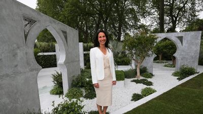 Will Emirati garden designer Kamelia Zaal's silver-gilt medal inspire more investment in gardening? Stephen Lock / The National
