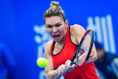 Simona Halep. AFP