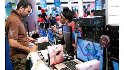 One reason we love consumer electronic gadgets like these at Gitex, a reader suggests, is that they are one part of life where improvement is constant and evident. Duncan Chard / The National