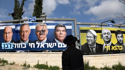 While Benny Gantz and Benjamin Netanyahu are standing against each other, their policies are closely linked. Reuters/Ammar Awad