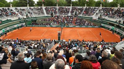 World No 2 Andy Murray will be third on Philippe Chatrier Court against Mathias Bourgue. Julian Finney / Getty Images