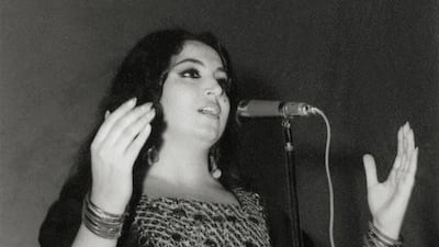 Samira Tawfik, Lebanese Singer, Dubai, 1970sThe International Celebrities series © Noor Ali Rashid Archives