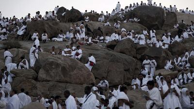 The pilgrimage requires physically demanding purification rites and often walking long distances. Pilgrims with disabilities and the elderly are pushed in wheelchairs.