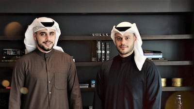 JustClean co-Founders, Nouri (left) and Athbi Al-Enezi. Courtesy JustClean